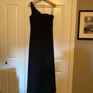Bill Levkoff One Shoulder Gown